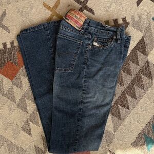 Women's Straight-Leg Jeans in Dark Indigo